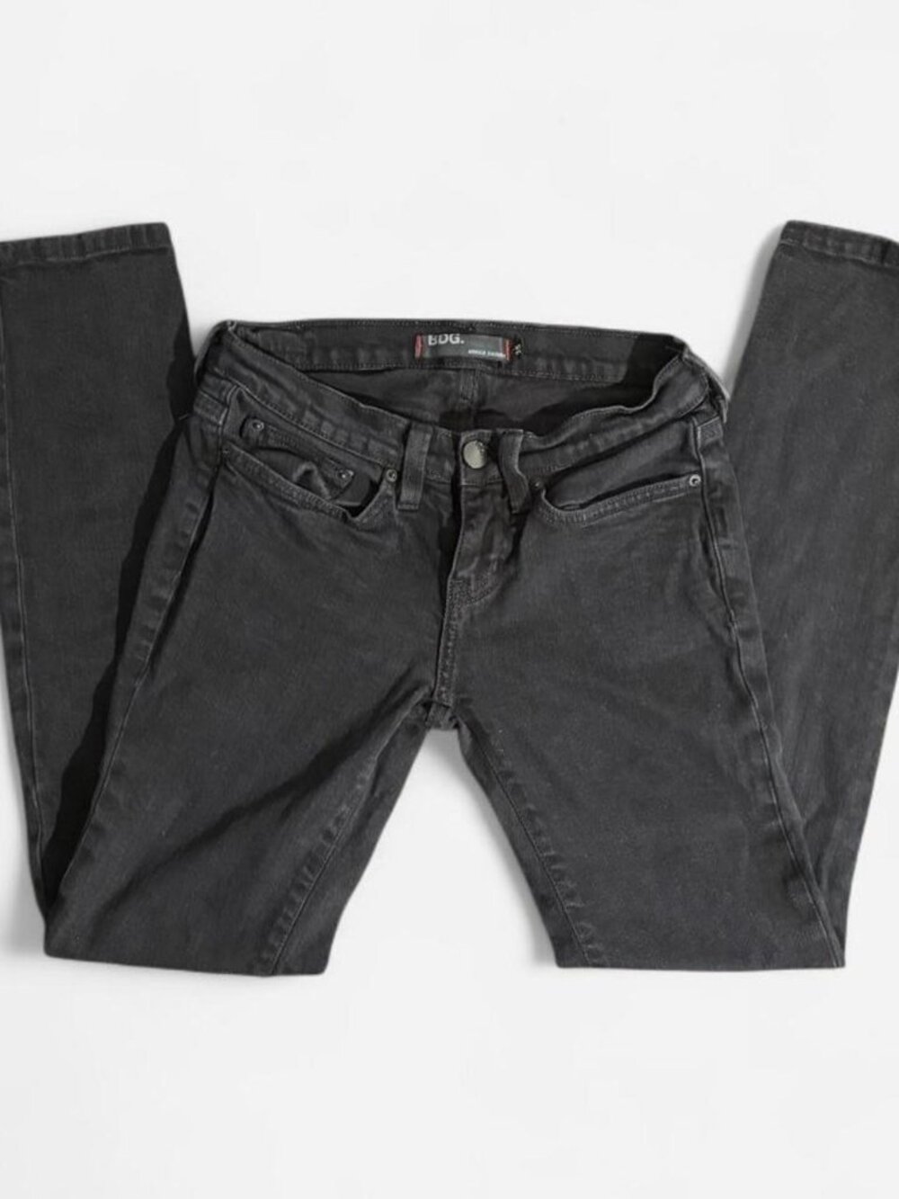 BDG Urban Outfitters Black Ankle Skinny Jeans Size 25 Punk Emo Alt